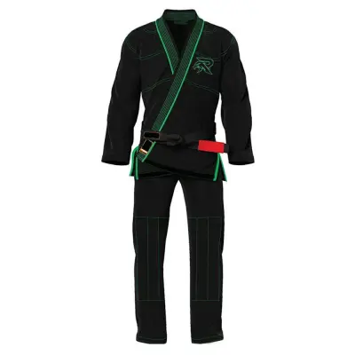 Black professional boxing gloves