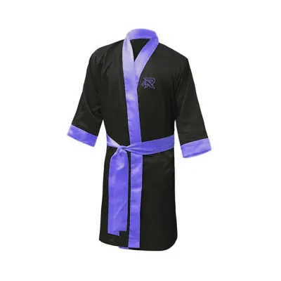 Black professional boxing gloves