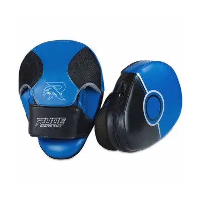 Black professional boxing gloves