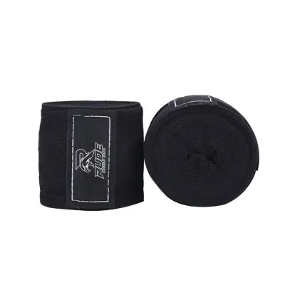 Black professional boxing gloves