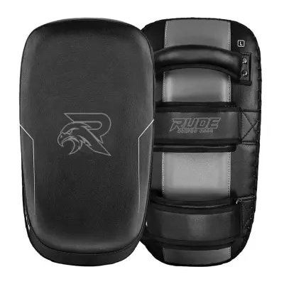 Black professional boxing gloves
